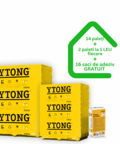 Pachet promo 14+2+adeziv gratuit Ytong Thermo 250x199x599