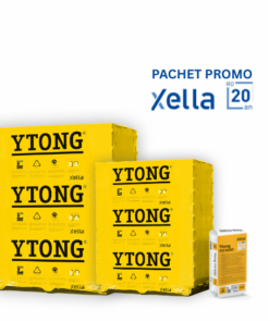 Pachet promo 14+2 - Ytong Thermo NF 250x199x599 mm + adeziv